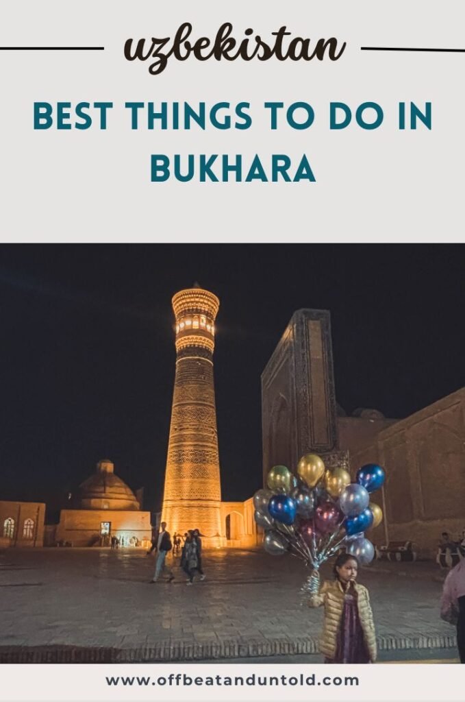 Best Things to do in Bukhara