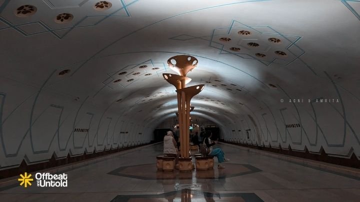 Bodomzor Metro Station Tashkent Uzbekistan