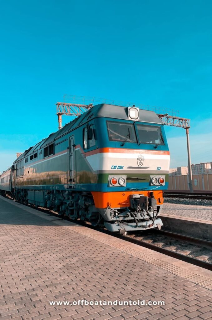 Sharq trains Uzbekistan Railways