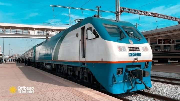 Sharq trains in Uzbekistan Railways