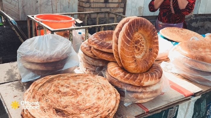 Non bread in Uzbekistan